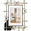 10x15 338 Luxe металл литой, со стеклом (арт.5-40760)
