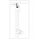 Рельс Классик+ до 100 кг белый 200см 9.4318 (арт.5-11201)