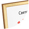 21x30 (A4) сосна с14 золото, с пластиком и ДВП (арт.5-46072)