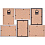 48x33 на 6 фото 10x15 (A6) Modena Trio МДФ, коричневый PI09784 (арт.5-42646) — фото 2