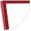 10x15 (А6) PK9153RED Standart красный, со стеклом (арт.5-40930)