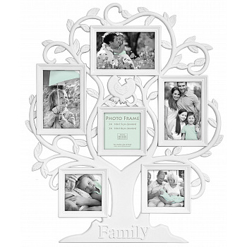 47x56 на 6 фото 10x15 Maggiore Family Tree White PI07217 (арт.5-30981)