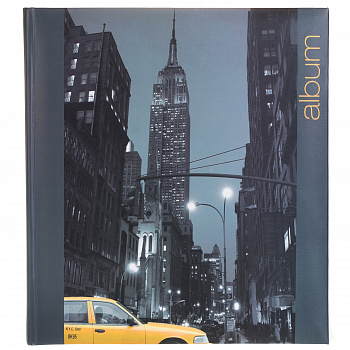 Iconic Cities New York 60 стр. 28x32 под уголки Черный Q730488 (арт.5-06535)