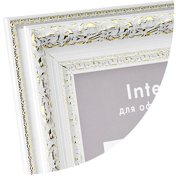 40x50 Versailles белый, золотая вязь (арт.5-45900)