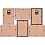 48x33 на 6 фото 10x15 (A6) Modena Trio МДФ, коричневый PI09784 (арт.5-42646)