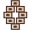 46x62 на 8 фото 10x15 CGN лак 0023/1 (арт.5-16861)