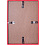 21x30 (A4) 45-R Decora красный (арт.5-03801)