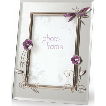 13x18 PG02520 Dragon fly deco mirror glass (арт.5-06957)