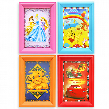 21x30 (A4) WF-1073 (12584) Disney color mix, пластик (арт.5-41408)