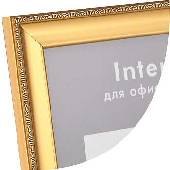 21x30 (A4) Pastel золото, золотая вязь (арт.5-45920)