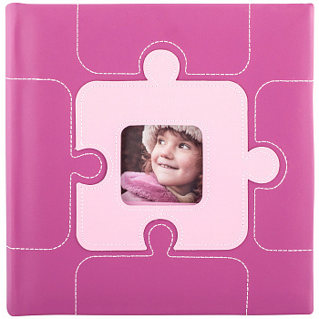 Серия 034 на 100 фото 10x15 кармашки Розовый BBM46100/1 (арт.5-04575-2)