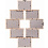 46x62 на 8 фото 10x15 CHA лак 0093/1 (арт.5-16863)