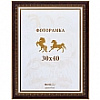 30x40 109G-12 темный орех, золотая вязь (арт.5-07081)
