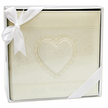 Wedding heart, Deluxe на 200 фото 10x15 кармашки, memo 642200BB/C (13799) (арт.5-41360)